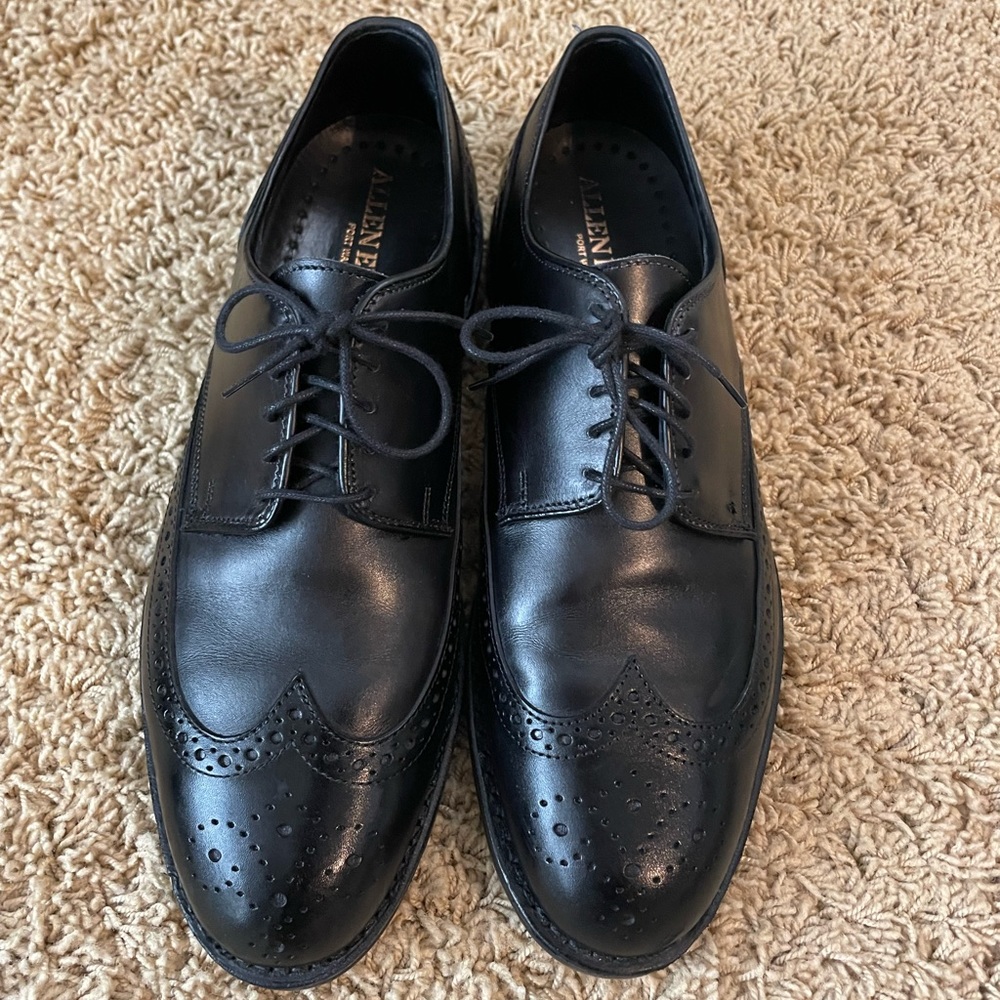 Allen Edmonds New York Wingtip black 9.5.